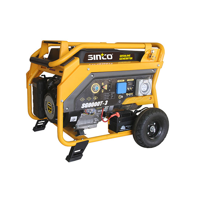 7200W Recoil Start Gerador a Gasolina de Baixo Ruído