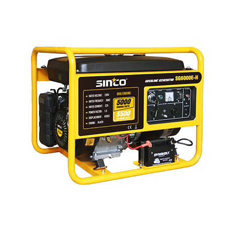 Gerador a gasolina leve e elétrico de partida de 14 HP para uso doméstico 