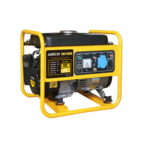 Gerador a gasolina de partida elétrica monofásica 1000 W