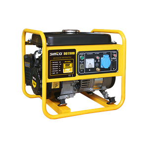 Gerador a gasolina portátil de partida elétrica monofásica 1kw